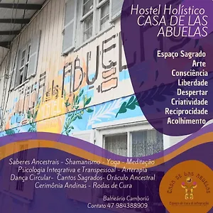 Quarto em Acomodações Particulares Holístico Casa De Las Abuelas, Balneário Camboriú